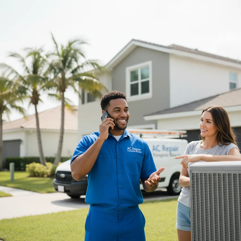 AC Repair Pompano Beach customer support in Escalon